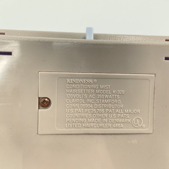 Clairol Kindness Custom Care Deluxe Wax Core Hot Rollers Curlers Denmark K320 - Picture 10 of 11